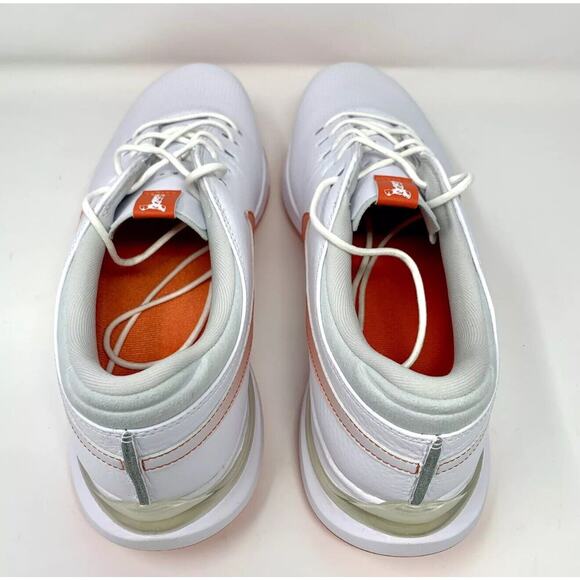 Nike Air Zoom Victory Tour 3 Golf Shoes White Orange Men's Size 6 FQ3273-102 - Picture 6 of 10